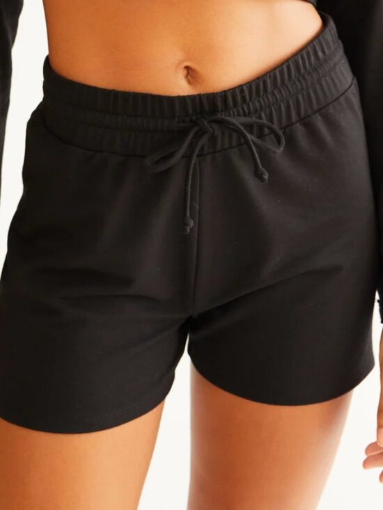 FP Movement by Free People Pants - Free People Movement Black Athleisure Athletic Workout Sweat Shorts NWT Size S